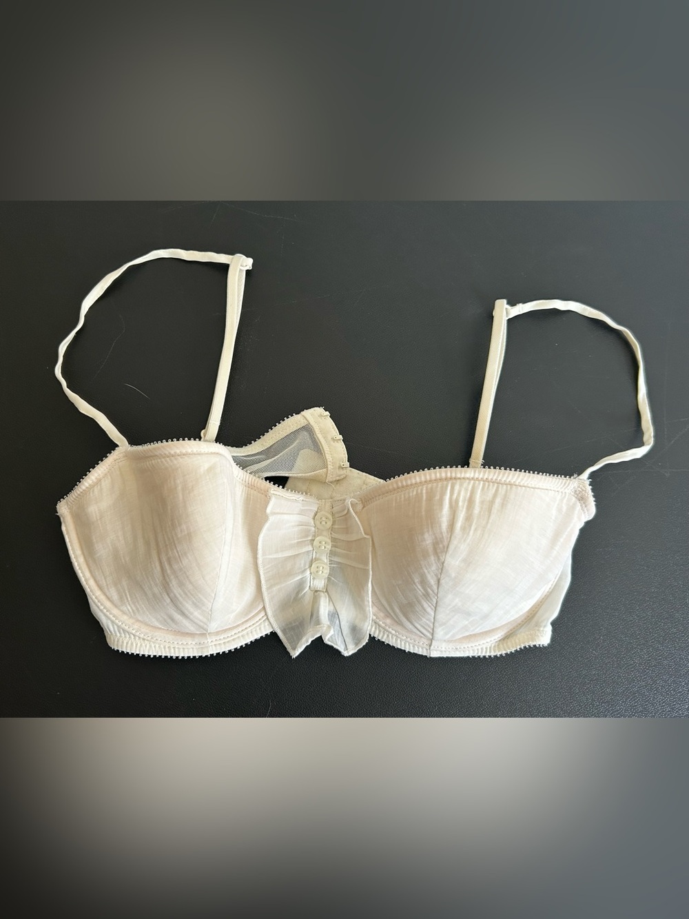 VICTORIA SECRET SEXY LITTLE THINGS 34C Ivory Balconette Bra - Picture 5 of 10